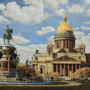 Купон гобеленовый 50x35 - СПБ Исаакиевский собор