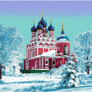 Купон гобеленовый 50x70 - Тиxвинский Храм