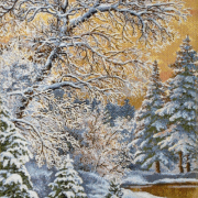 Купон гобеленовый 35x70 - Весна
