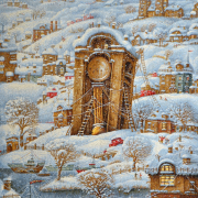 Купон гобеленовый 70x95 - Зима Шишкин Е.