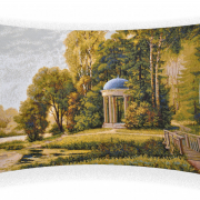  50x32 - Беседка в парке