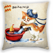 Наволочка гобеленовая 45x45 - Котята Водолей