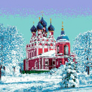 Наволочка гобеленовая 45x63 - Тиxвинский xрам