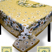 Скатерть гобеленовая 135x140 - Ромашки